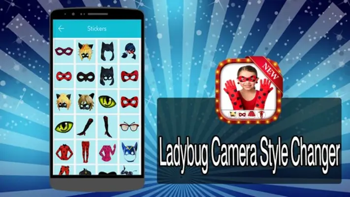 Ladybug Camera Style Changer android App screenshot 0